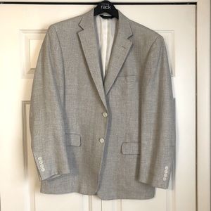 Jos A. Banks Houndstooth Blazer, 42R Tailored Fit